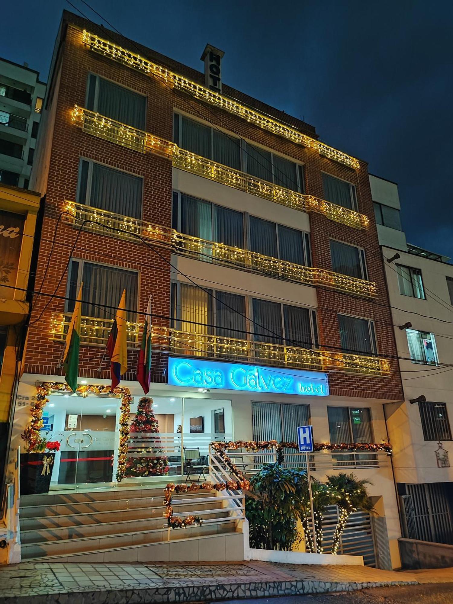 Hotel Casa Galvez Manizales Bagian luar foto